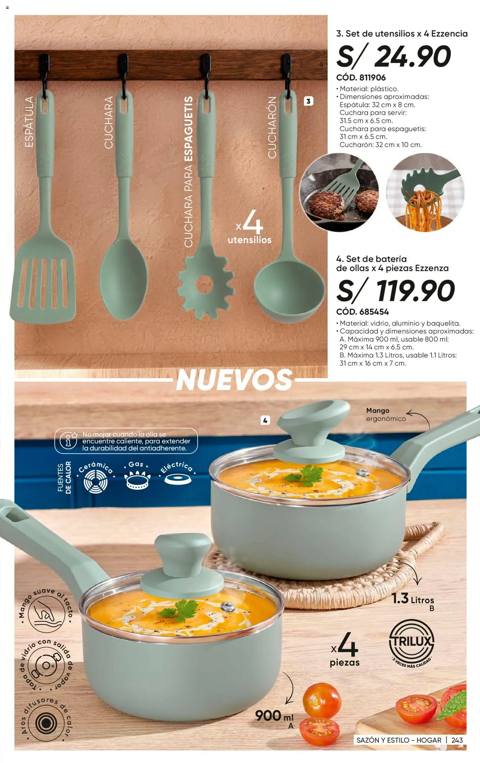 Catálogo Azzorti válido desde 27/07/2026 | Página: 245 | Productos: Mango, Batería, Tapa, Espaguetis
