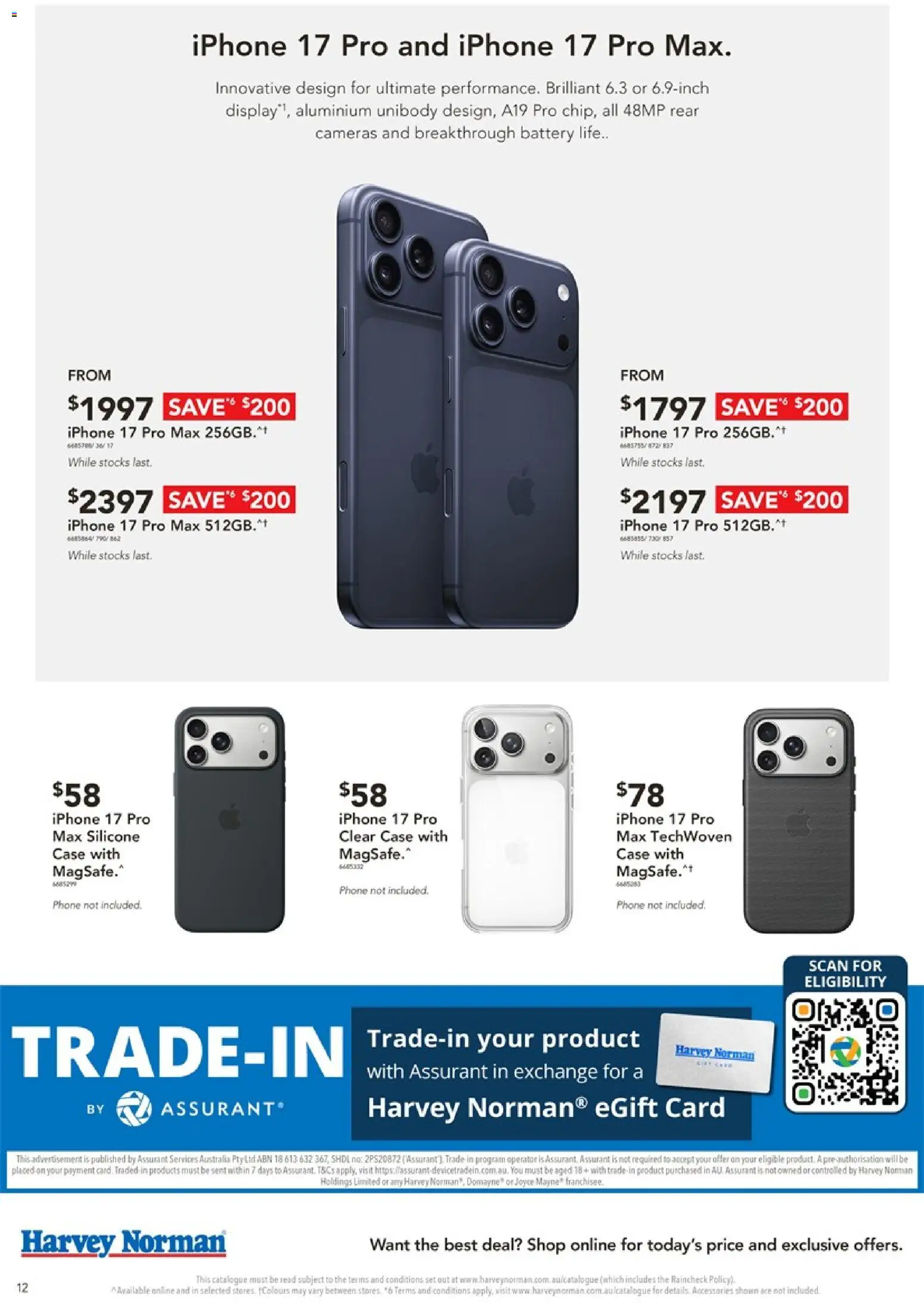 Harvey Norman catalogue - valid from 23/09/2026 | Page: 12 | Products: Battery, Accessories, Phone, Case