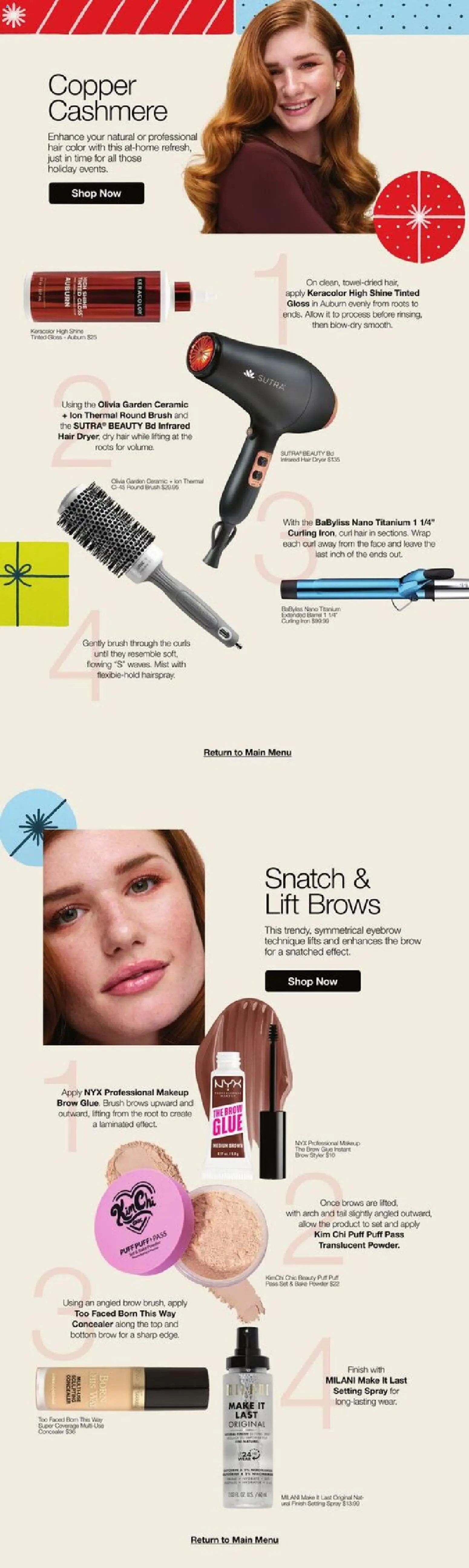 JCPenney Your Holiday Beauty Guide - valid from 10/26/2026 | Page: 8