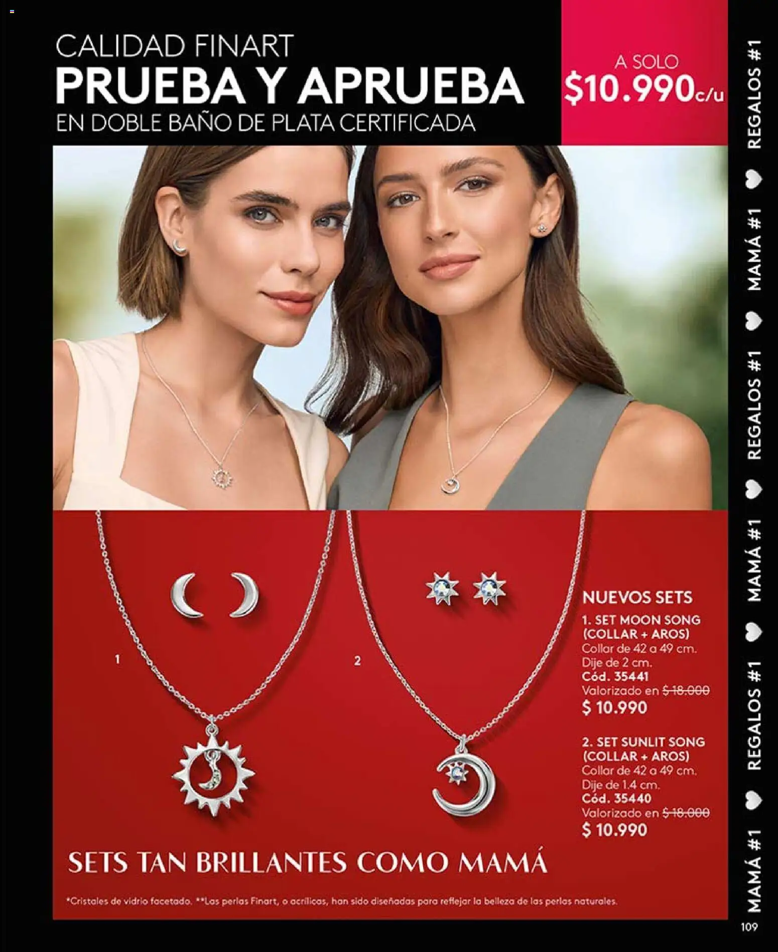 Catálogo Ésika Campaña 6 │ válido desde el 01.04.2026 | Página: 109 | Productos: Baño, Collar, Aros, Dije
