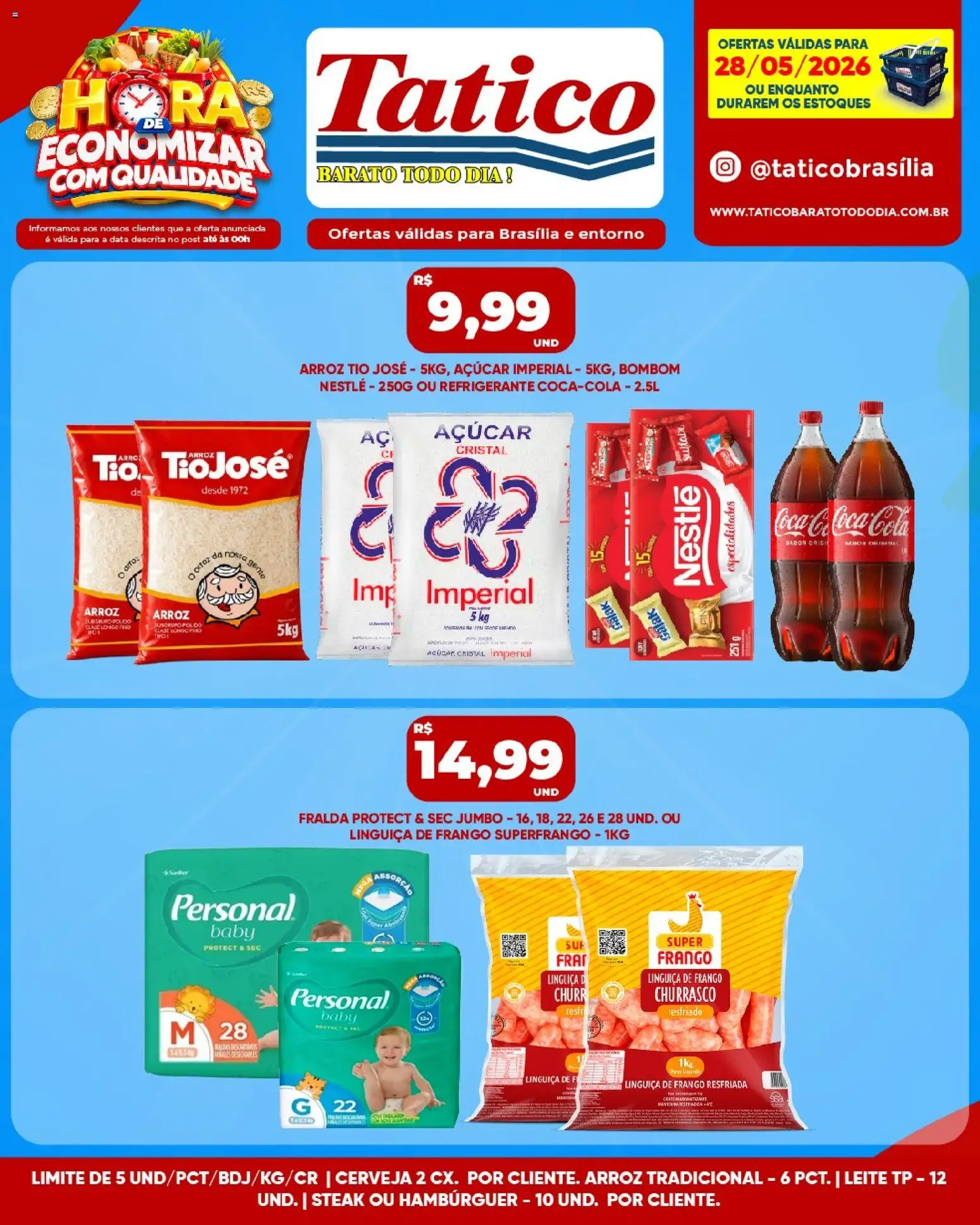 Tatico Folheto - válido de 29.05.2026 | Página: 31 | Produtos: Cerveja, Hambúrguer, Refrigerante, Bombom
