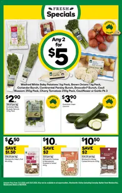 Preview of Woolworths catalogue VIC - valid from 20.05.2026 | Page: 14 | Products: Almonds, Tomatoes, Potatoes, Onions