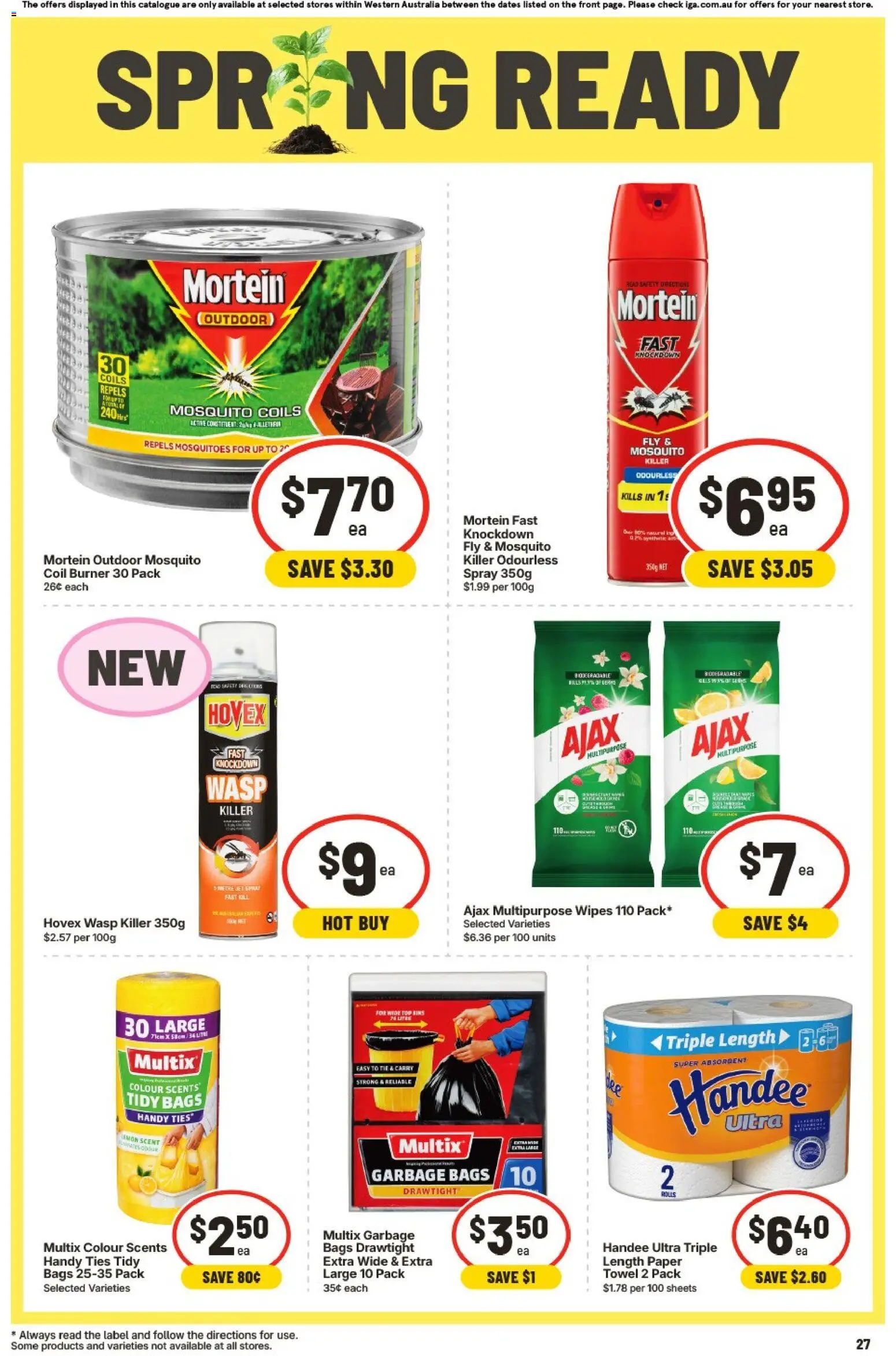 IGA catalogue - valid from 21/10/2026 | Page: 27