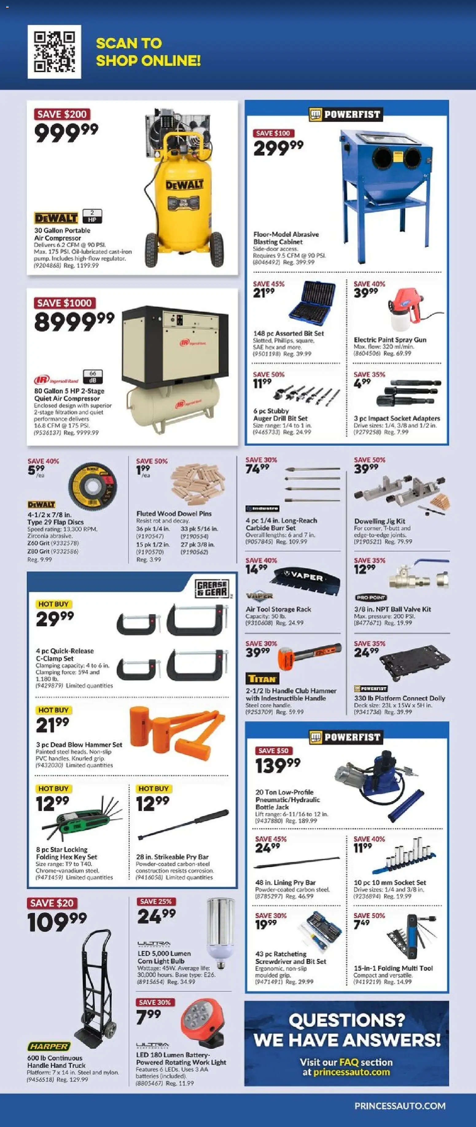 Princess Auto flyer valid from Jun 23, 2026 | Page: 6 | Products: PC, Socket, Cabinet, Battery
