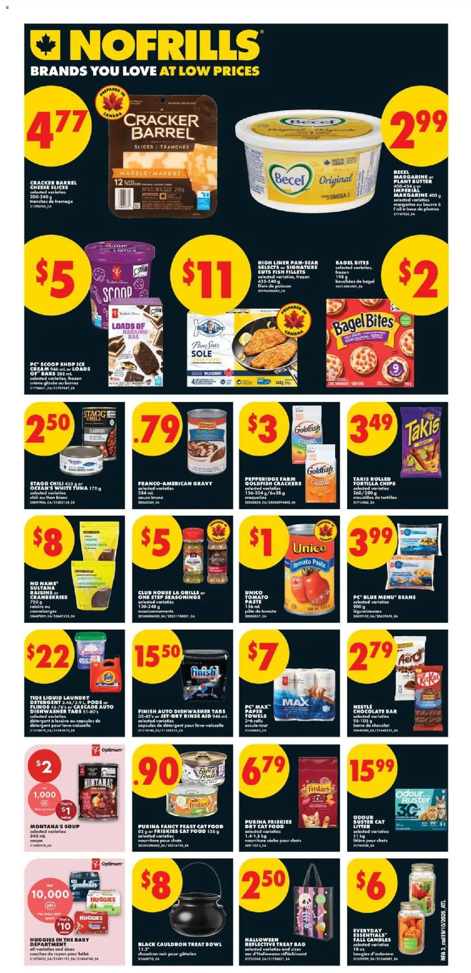 No Frills flyer valid from Oct 22, 2026 | Page: 3
