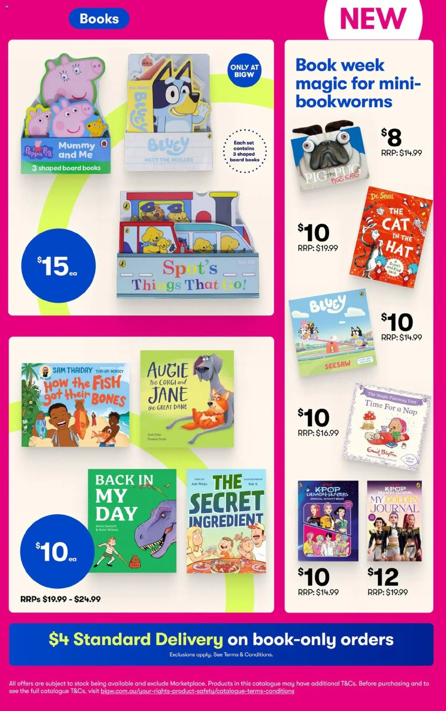 Big W catalogue - valid from 06/08/2026 | Page: 36 | Products: Fish, Books