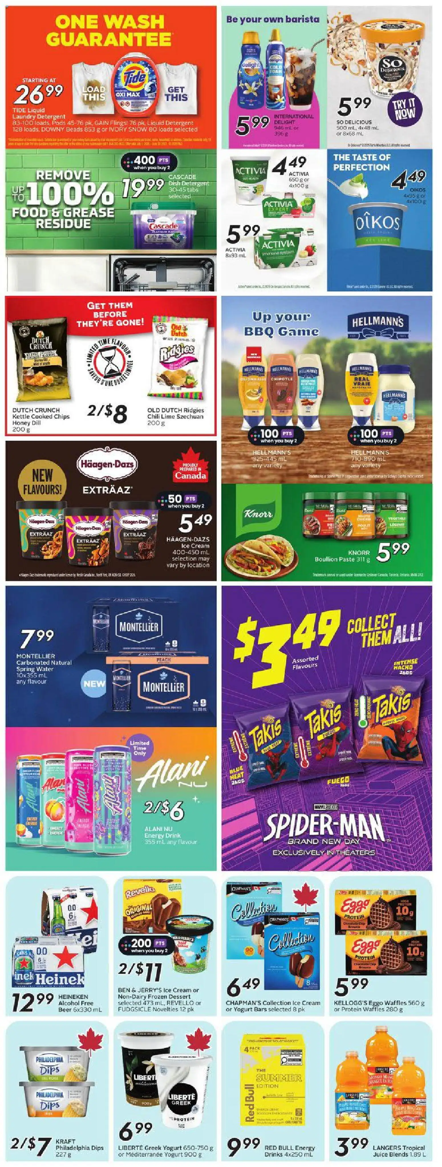 Safeway flyer valid from Jul 9, 2026 | Page: 22 | Products: Game, Kettle, Juice, Beer
