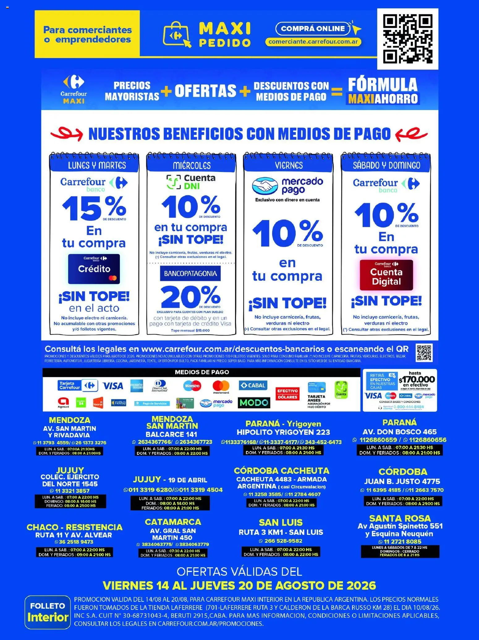 Carrefour Maxi catálogo │ válido desde el 14/08/2026 | Página: 13 | Productos: Caja, Verduras