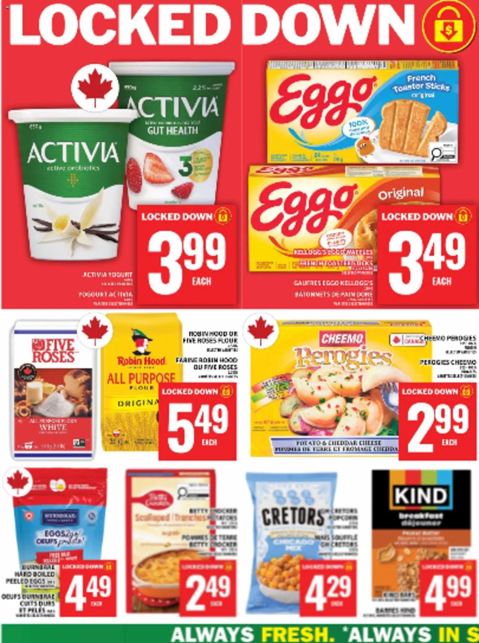 Food Basics flyer valid from 11.06.2026 | Page: 6 | Products: Potatoes, Cheese
