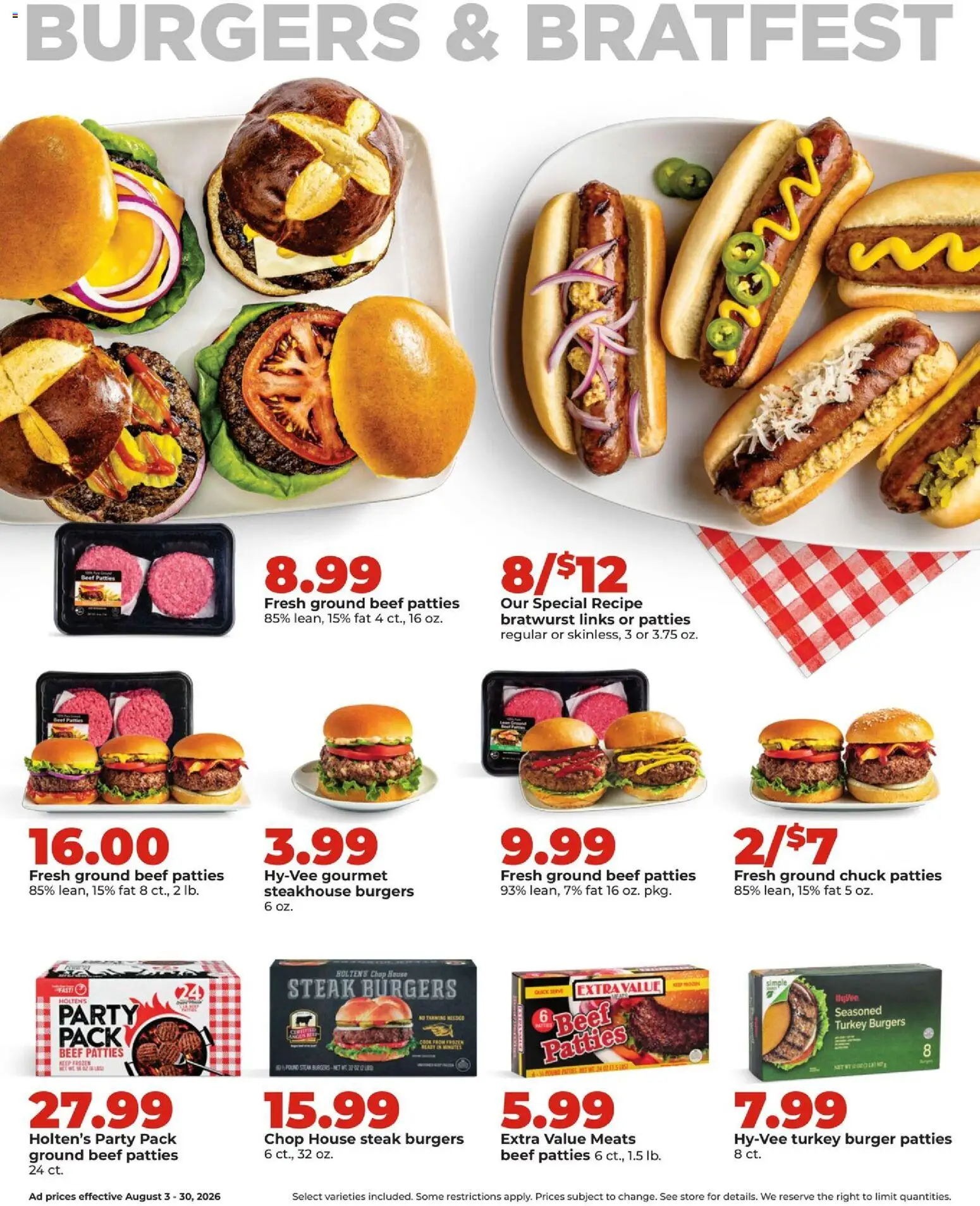 HyVee Monthly Ad - valid from 08/03/2026 | Page: 17 | Products: Beef