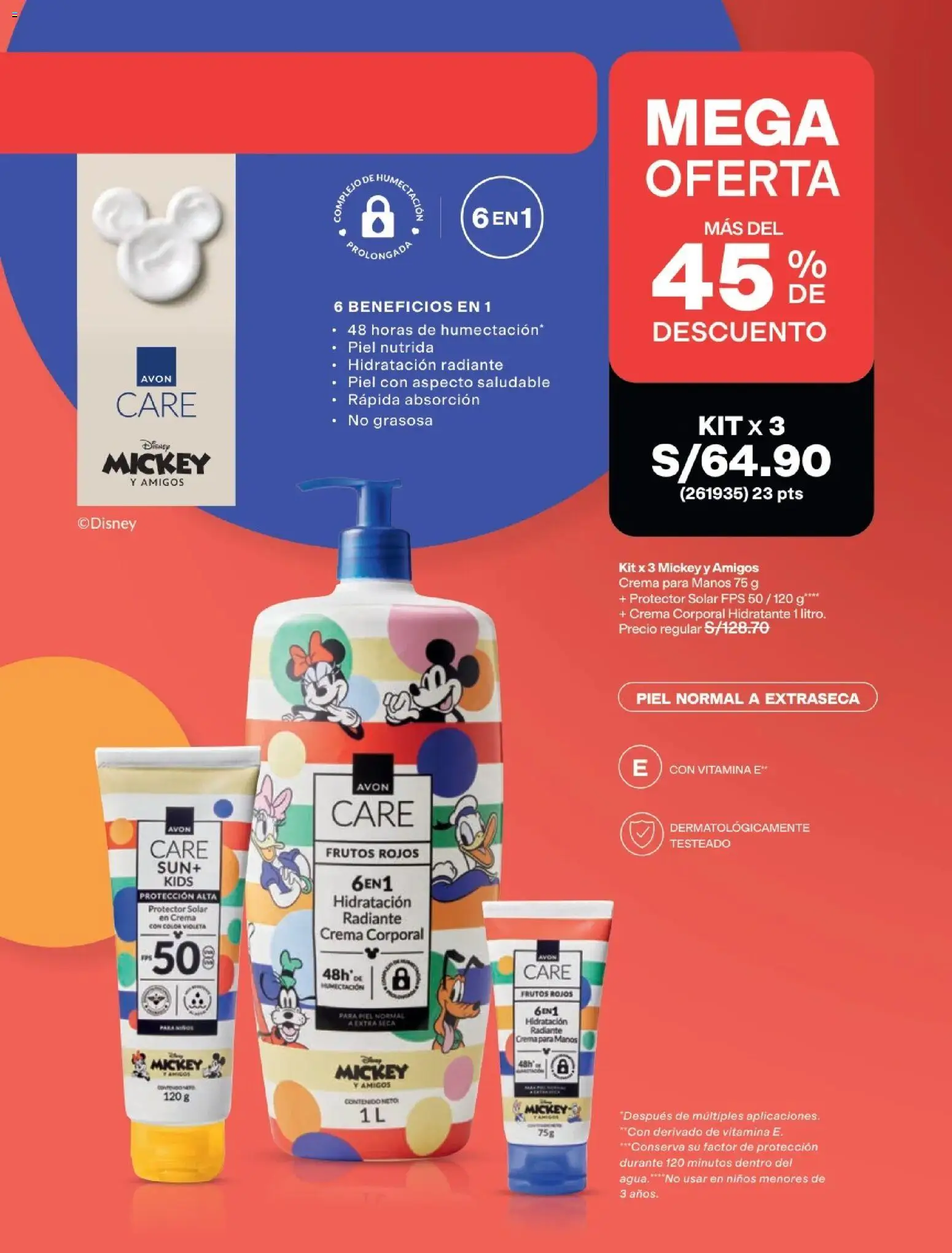 Catálogo Avon válido desde 22/07/2026 | Página: 237 | Productos: Protector solar, Crema