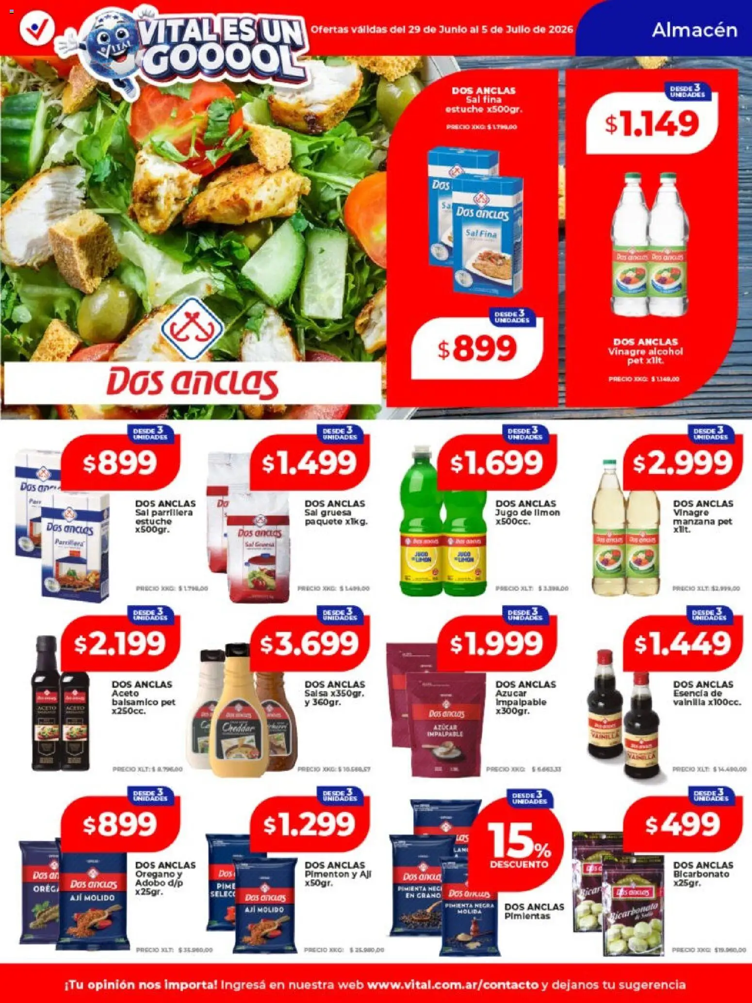 Vital - Ofertas │ válido desde el 29/06/2026 | Página: 14