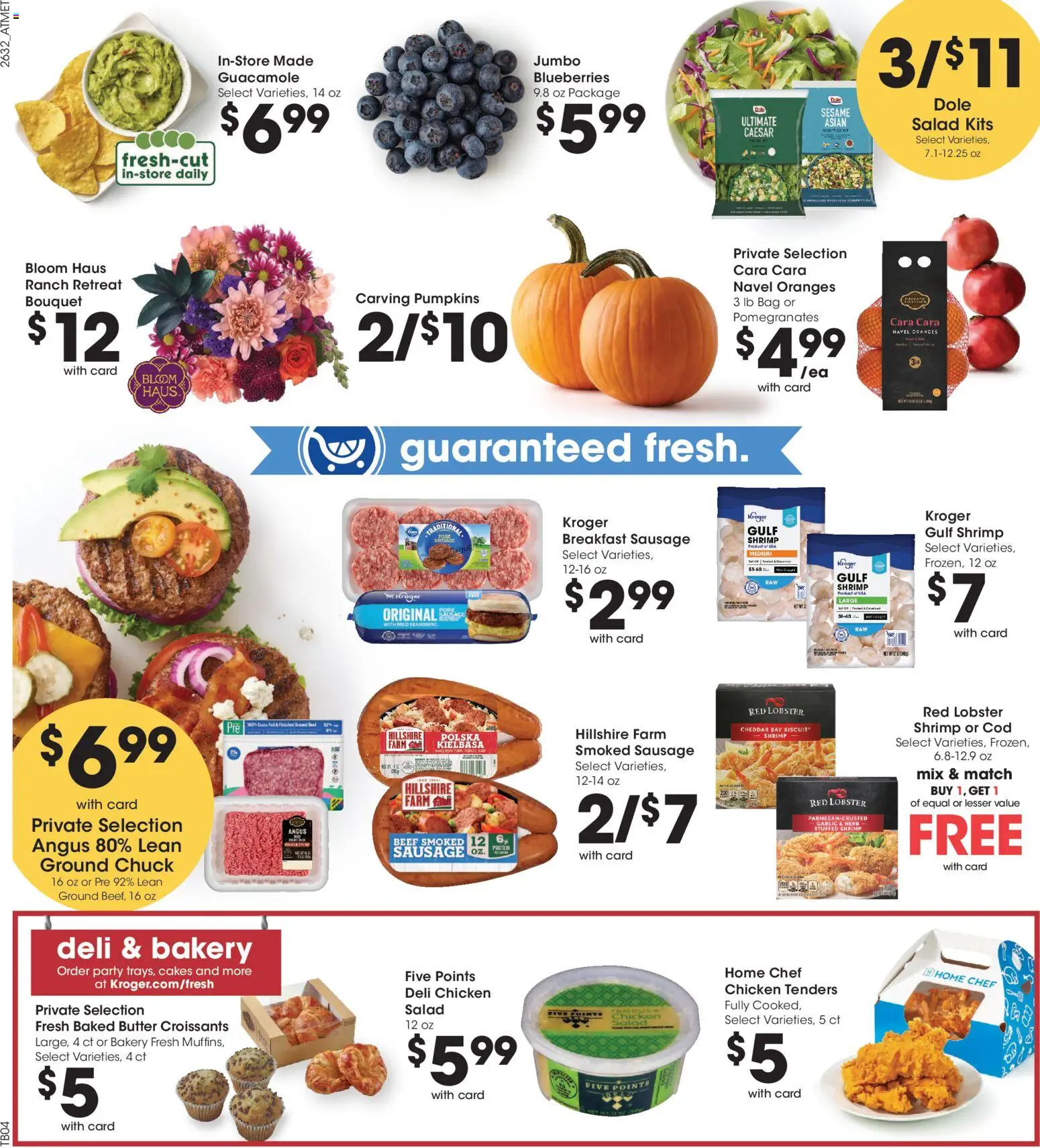Kroger Weekly Ad - valid from 09/09/2026 | Page: 12 | Products: Bakery, Sesame, Chicken, Sausage