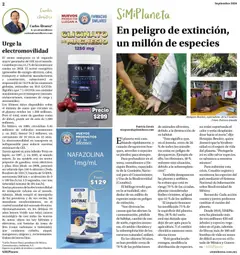 Vista previa de Farmacias Similares catálogo AyuPADi, la voz que se levanta, nuevo folleto de la tienda, válido en México a partir del 01/09/2026 | Página: 2 | Productos: Batería, Polvo, Sobre
