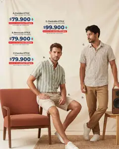 Olímpica Moda para papá -  Vista previa de la revista de la tienda Olímpica valido desde el 01.06.2026 | Página: 9 | Productos: Bermuda, Camisa