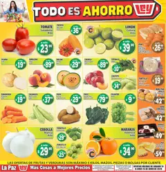 Vista previa de Casa Ley folleto Las ofertas de frutas y verdunas La Paz, nuevo folleto de la tienda, válido en México a partir del 13.06.2026