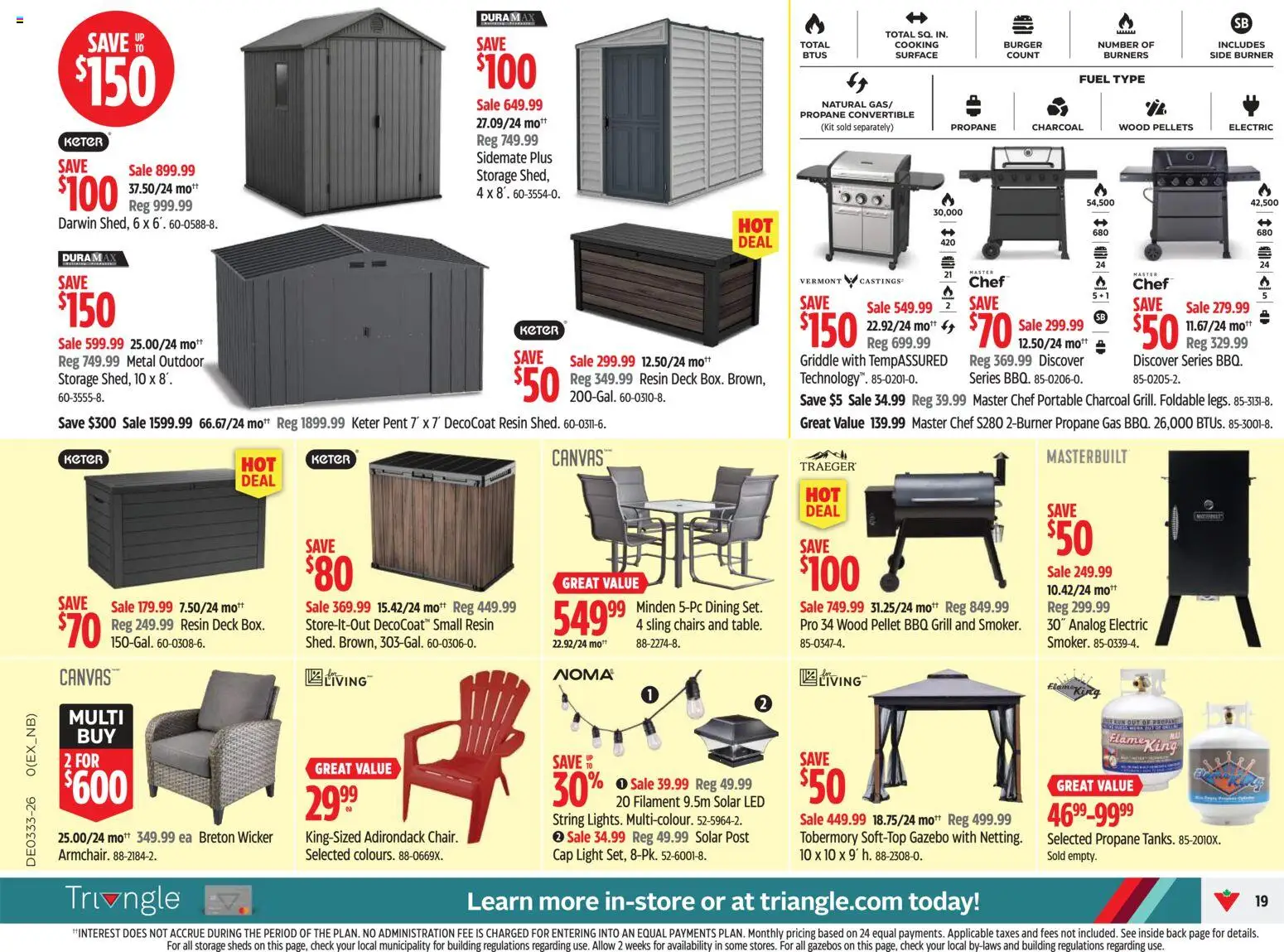 Canadian Tire flyer valid from Aug 13, 2026 | Page: 19