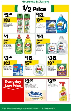 Preview of Woolworths catalogue - valid from 08/07/2026 | Page: 35 | Products: Household, Light, Dishwasher, Tablets