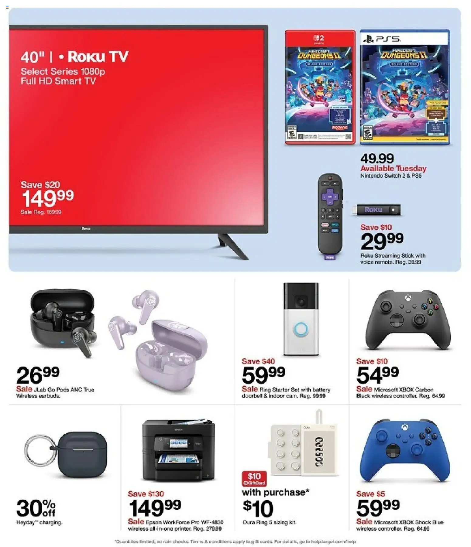 Target Weekly Ad - valid from 09/27/2026 | Page: 18 | Products: Nintendo Switch, Switch, Tv, Nintendo