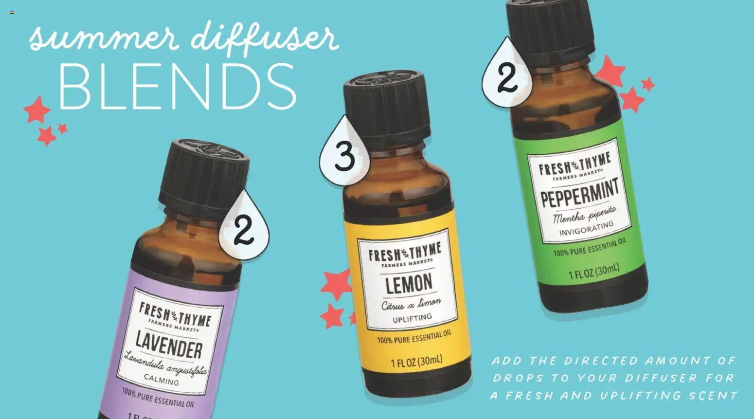 Fresh Thyme Monthly Ad - valid from 07/01/2026 | Page: 5 | Products: Peppermint, Oil, Lemon