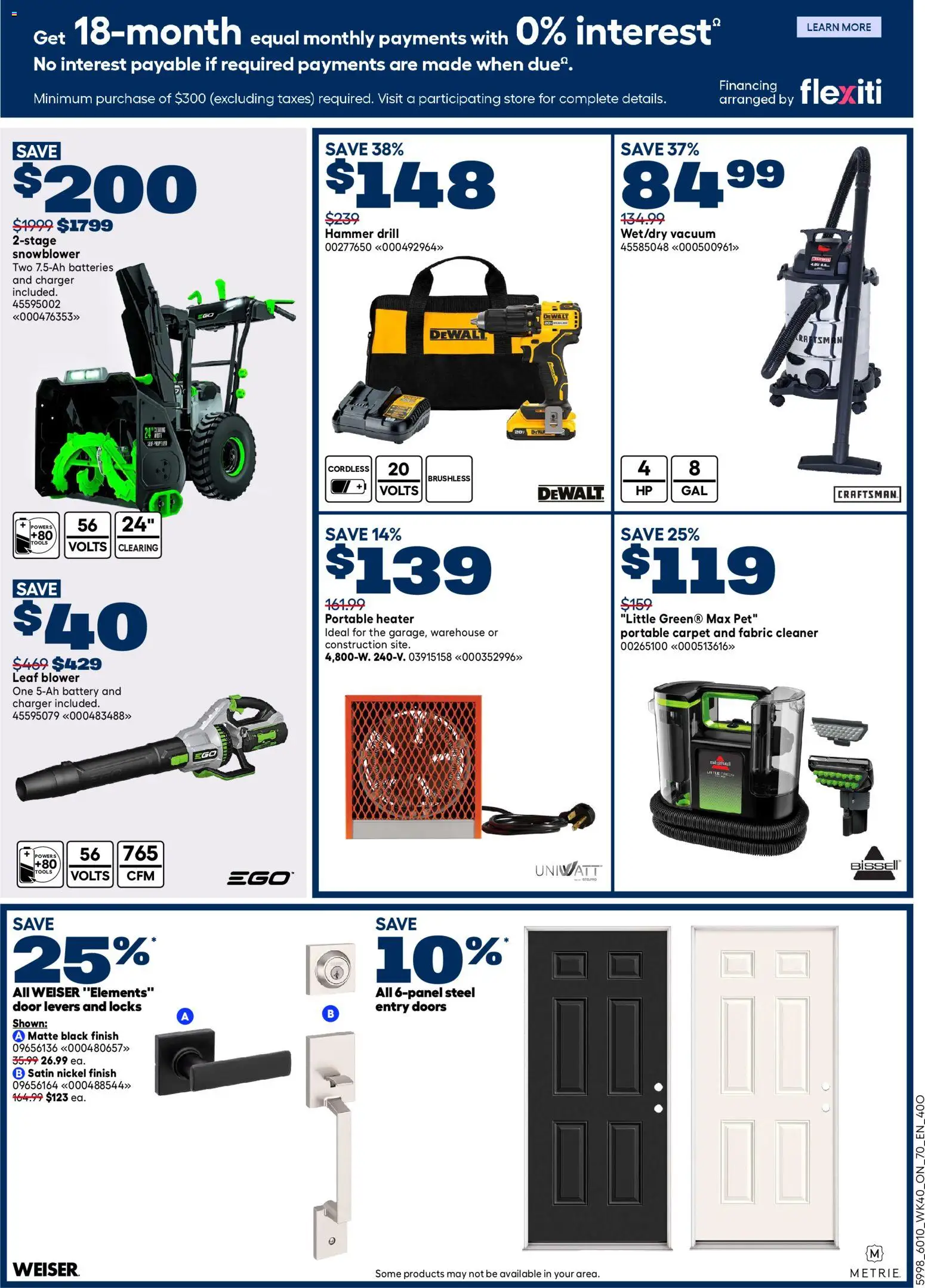 Rona flyer valid from Oct 29, 2026 | Page: 2
