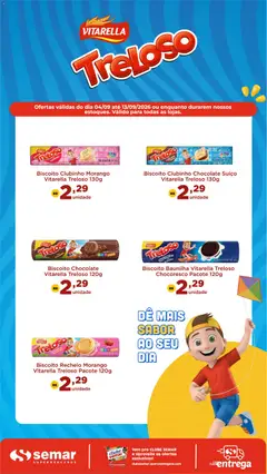 Semar Supermercado ofertas Vitarella - Pré-Visualização do folheto da loja Semar Supermercado, válido de 04/09/2026