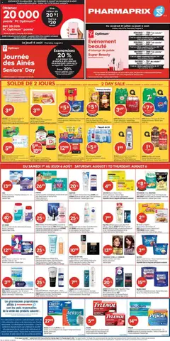 Preview of Pharmaprix weekly flyer / circulaire from shop Pharmaprix valid from Jul 31, 2026 | Page: 2