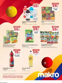 Makro catálogo -  Vista previa de la revista de la tienda Makro valido desde el 19/06/2026 | Página: 6 | Productos: Té, Fresa, Gaseosa, Polvo