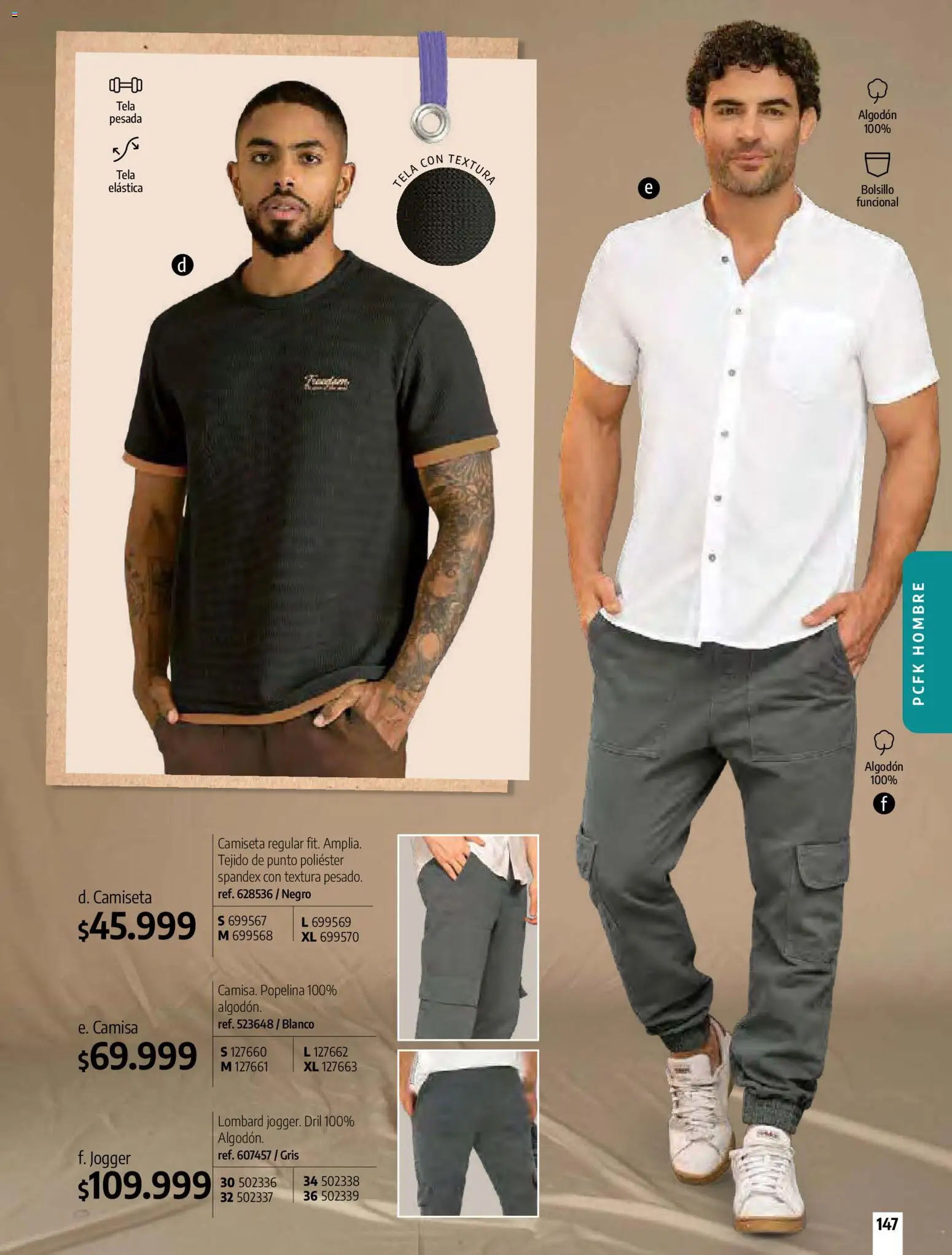Pacifika revista - valida desde el 01.03.2026 | Página: 149 | Productos: Algodón, Camiseta, Camisa