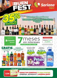 Vista previa de Soriana Buen Fest Súper, nuevo folleto de la tienda, válido en México a partir del 30/10/2026