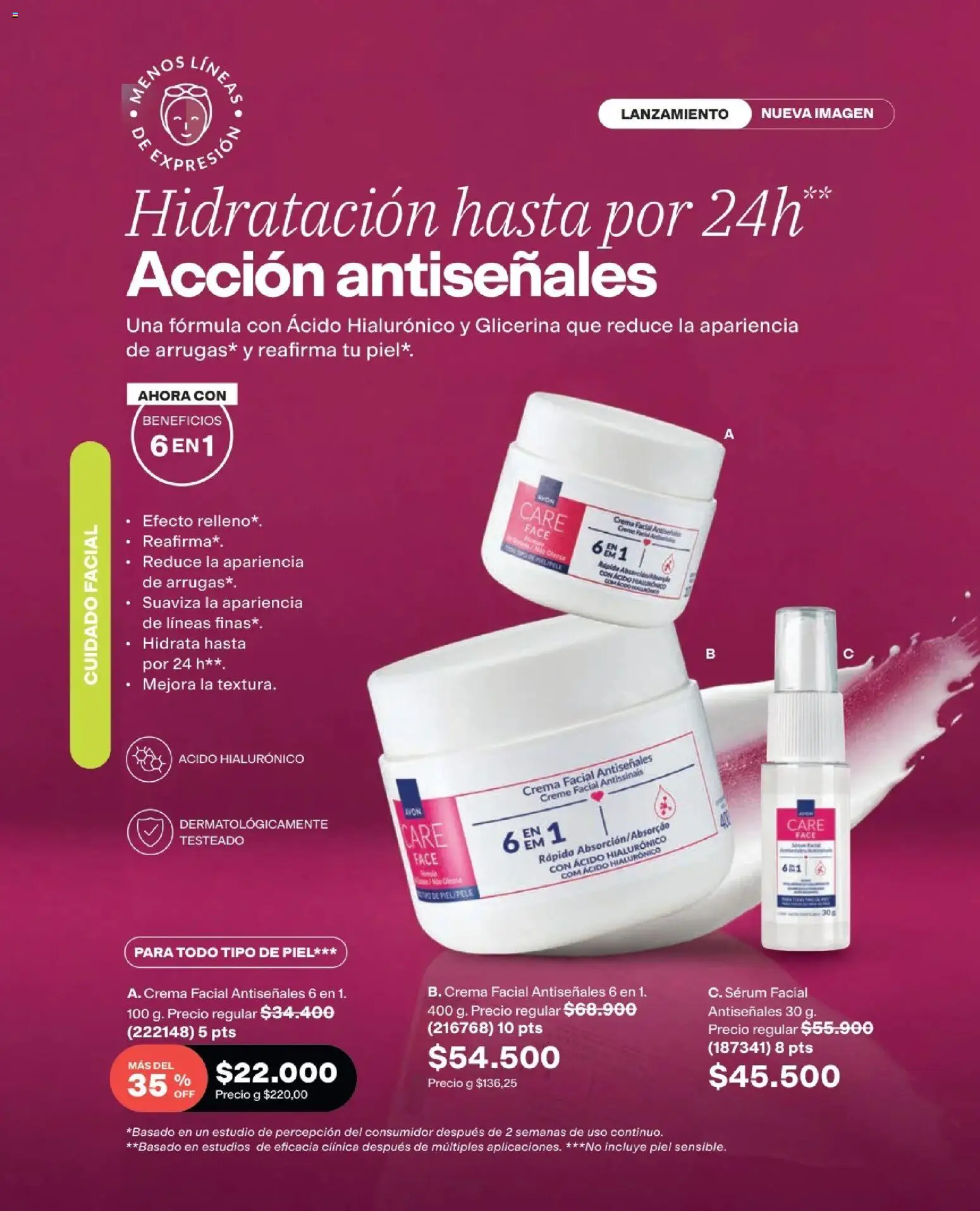 Avon revista - valida desde el 01.09.2026 | Página: 133 | Productos: Crema, Serum