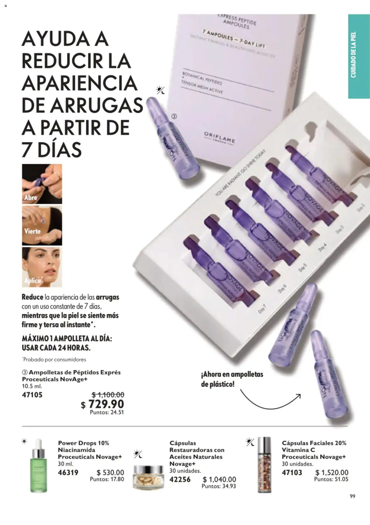 Nuevas ofertas de Oriflame válidas en toda la República Mexicana desde el 01/08/2026. ¡Encuentra las mejores ofertas en Oriflame campaña 11 2026! | Página: 99