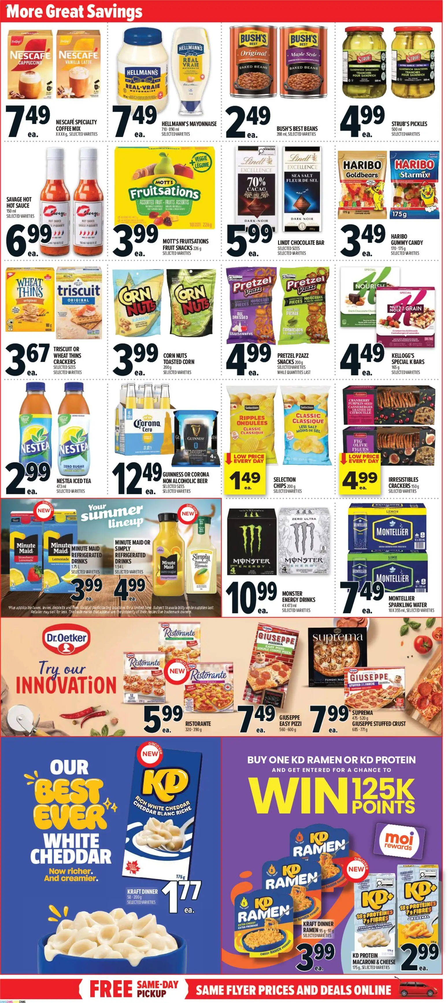 Metro flyer valid from Aug 6, 2026 | Page: 10 | Products: Tea, Iced tea, Fruit, Sugar