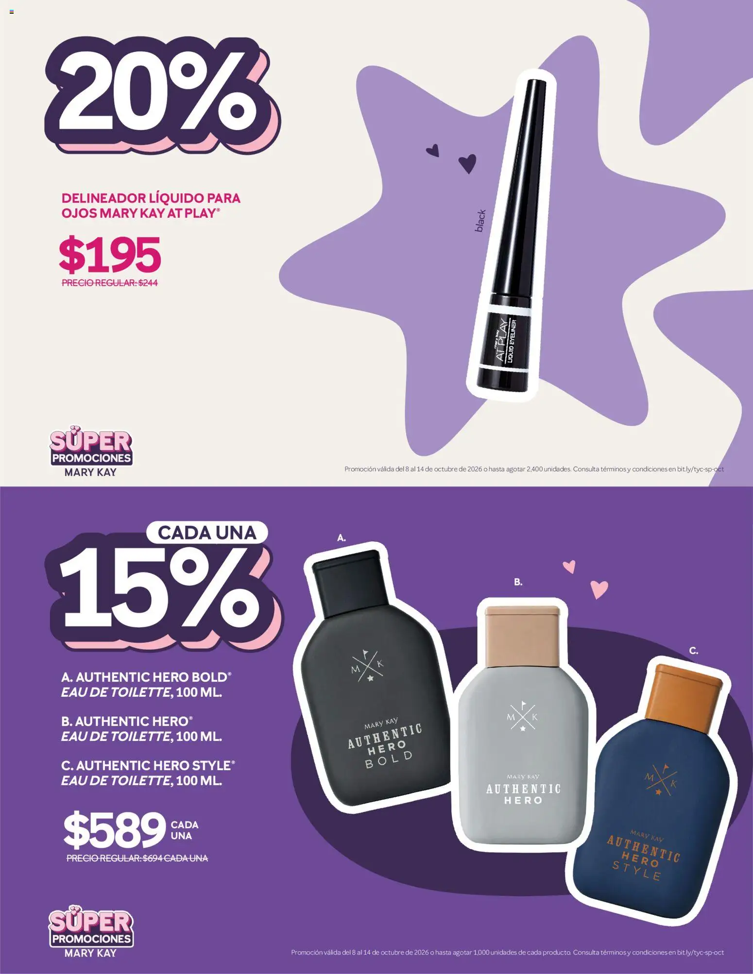 Nuevas ofertas de Mary Kay válidas en toda la República Mexicana desde el 08/10/2026. ¡Encuentra las mejores ofertas en Mary Kay catálogo Super promociones! | Página: 4