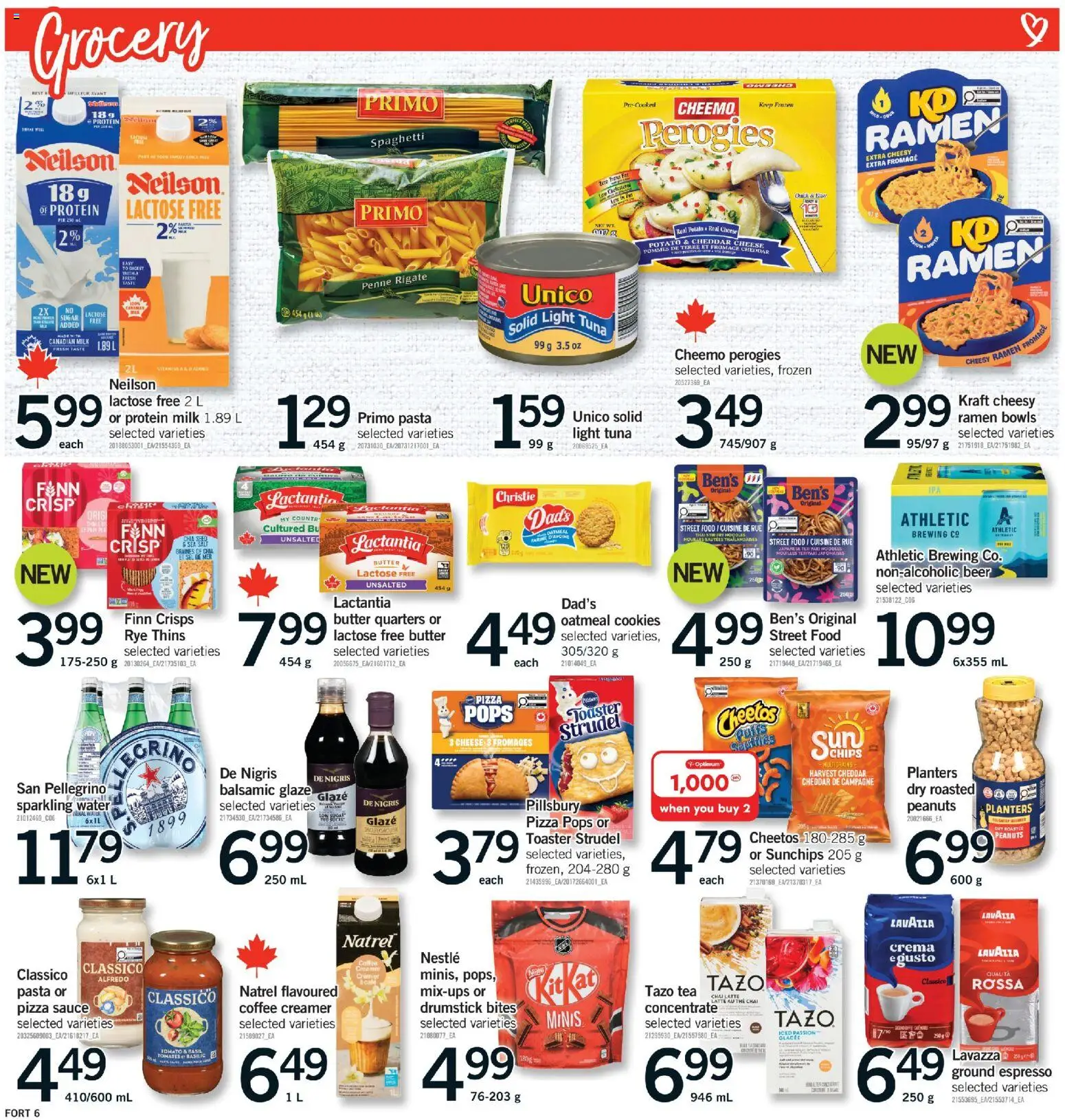 Fortinos flyer valid from Sep 24, 2026 | Page: 7 | Products: Toaster, Coffee, Pizza, Beer