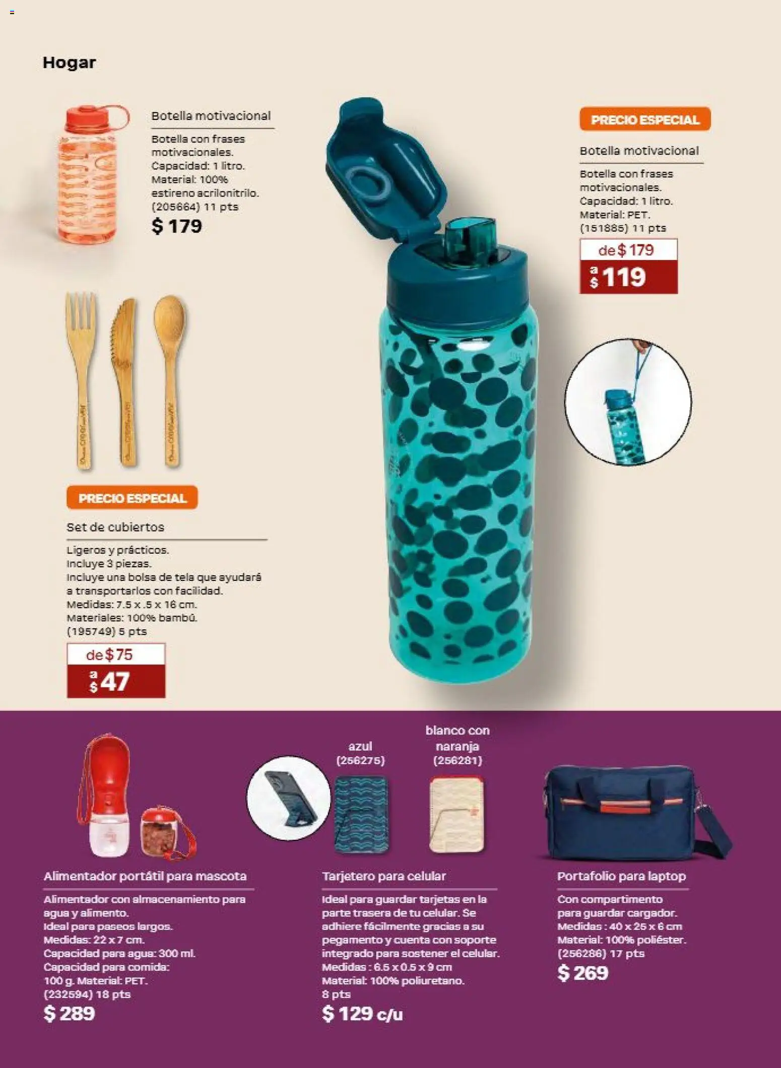 Nuevas ofertas de Natura válidas en toda la República Mexicana desde el 11/09/2026. ¡Encuentra las mejores ofertas en Natura campaña 14 2026! | Página: 166 | Productos: Bolsa, Agua, Pegamento, Botella