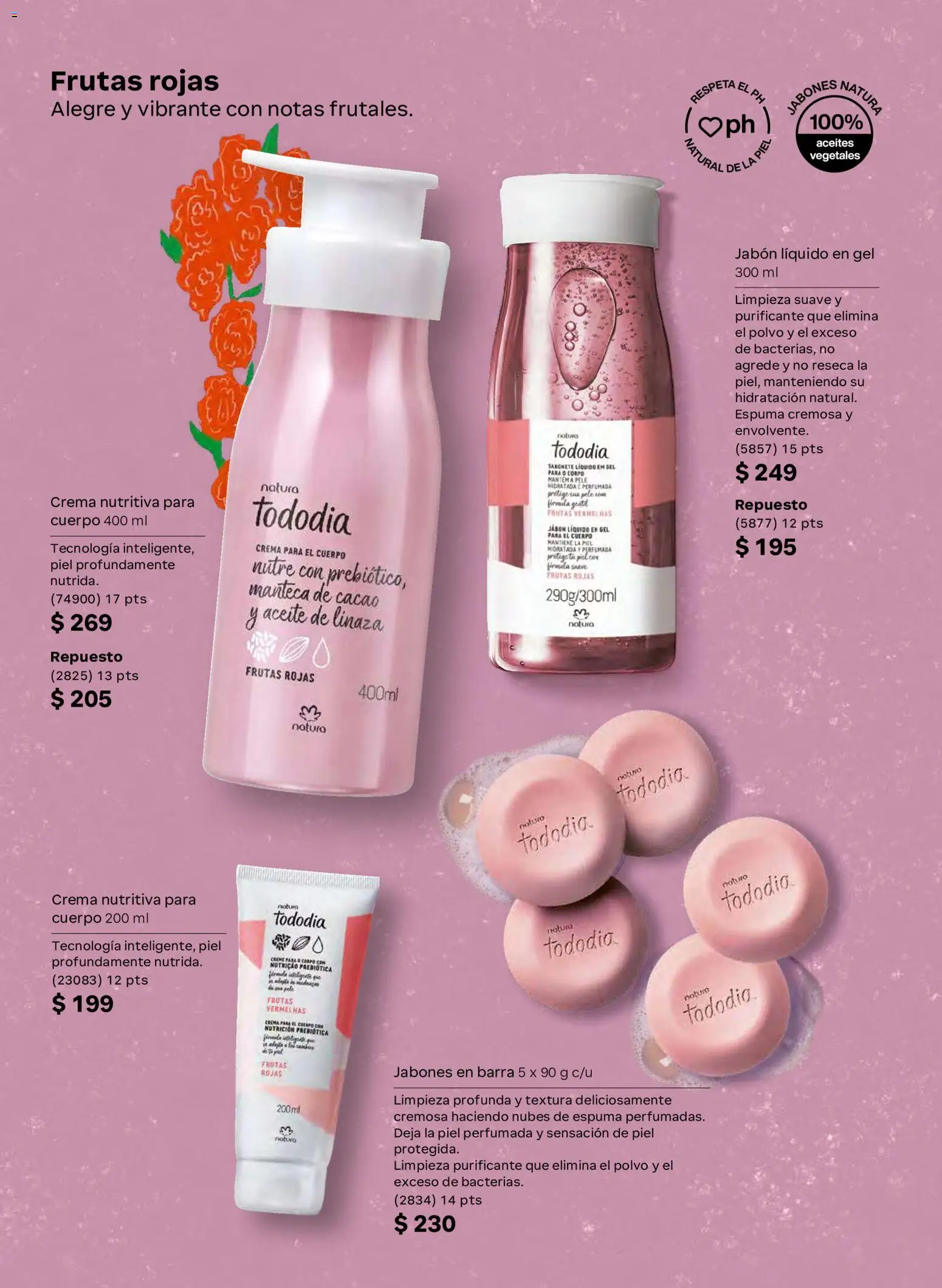 Nuevas ofertas de Natura válidas en toda la República Mexicana desde el 02/10/2026. ¡Encuentra las mejores ofertas en Natura campaña  15 2026! | Página: 106 | Productos: Aceite, Cacao, Manteca de cacao, Barra