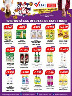 Vista previa Vital - Ofertas fin Abasto válido desde el 18/09/2026