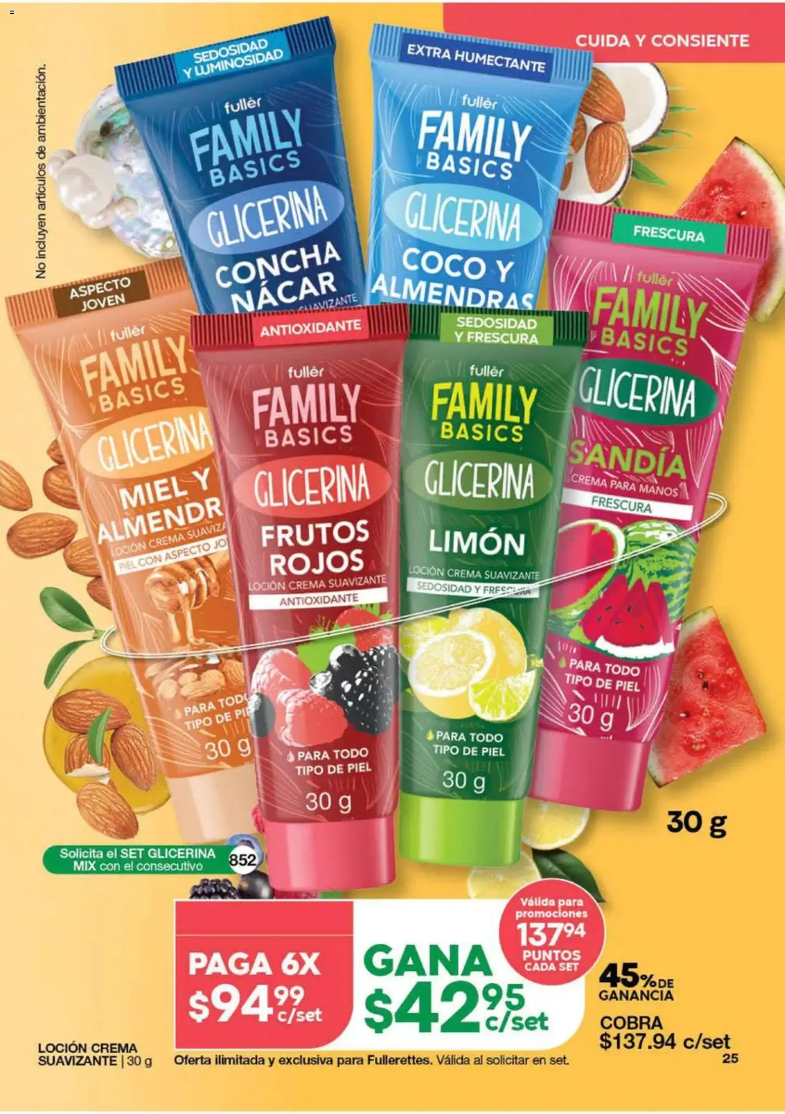 Nuevas ofertas de Fuller válidas en toda la República Mexicana desde el 02/09/2026. ¡Encuentra las mejores ofertas en Fuller Gana Más 11 2026! | Página: 23 | Productos: Almendras, Sandía, Crema, Suavizante