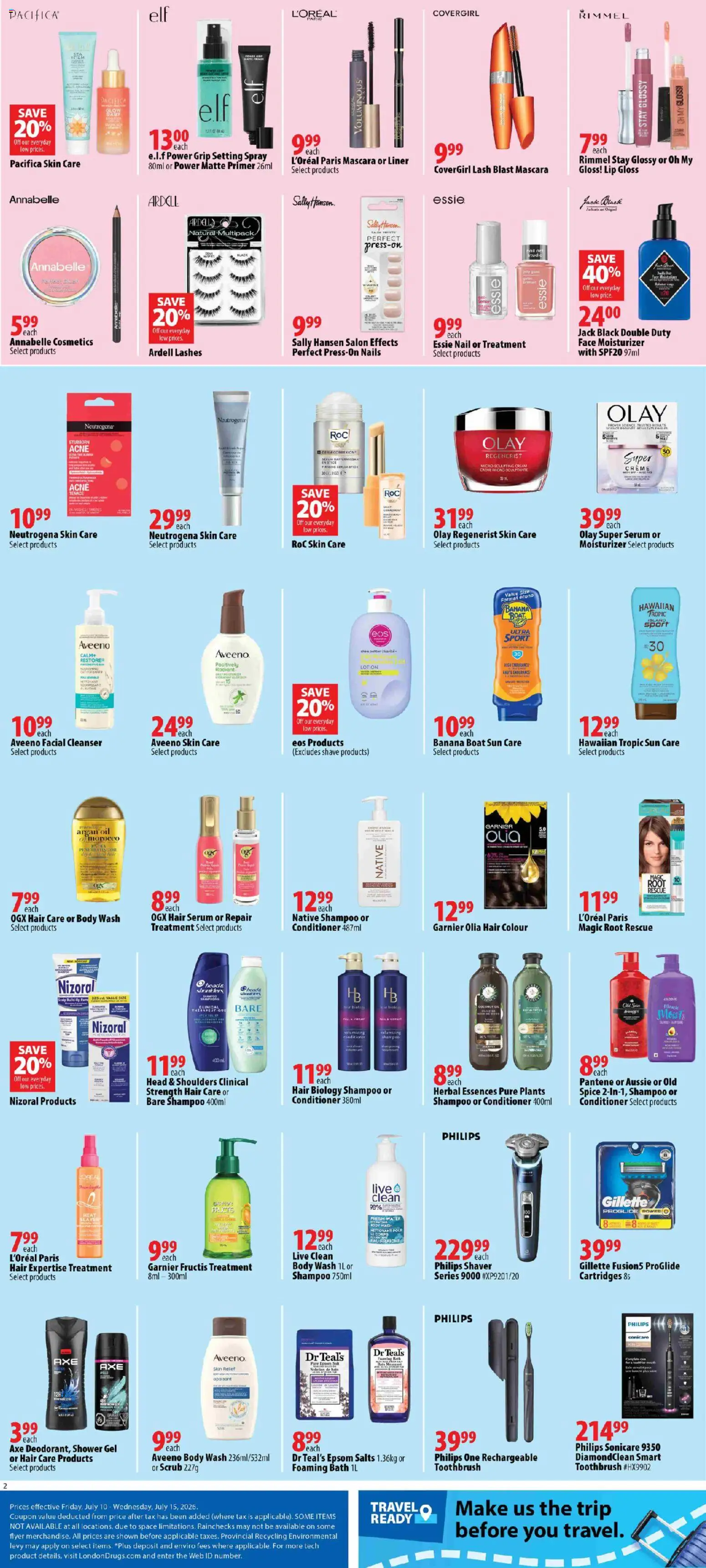 London Drugs flyer valid from Jul 10, 2026 | Page: 2