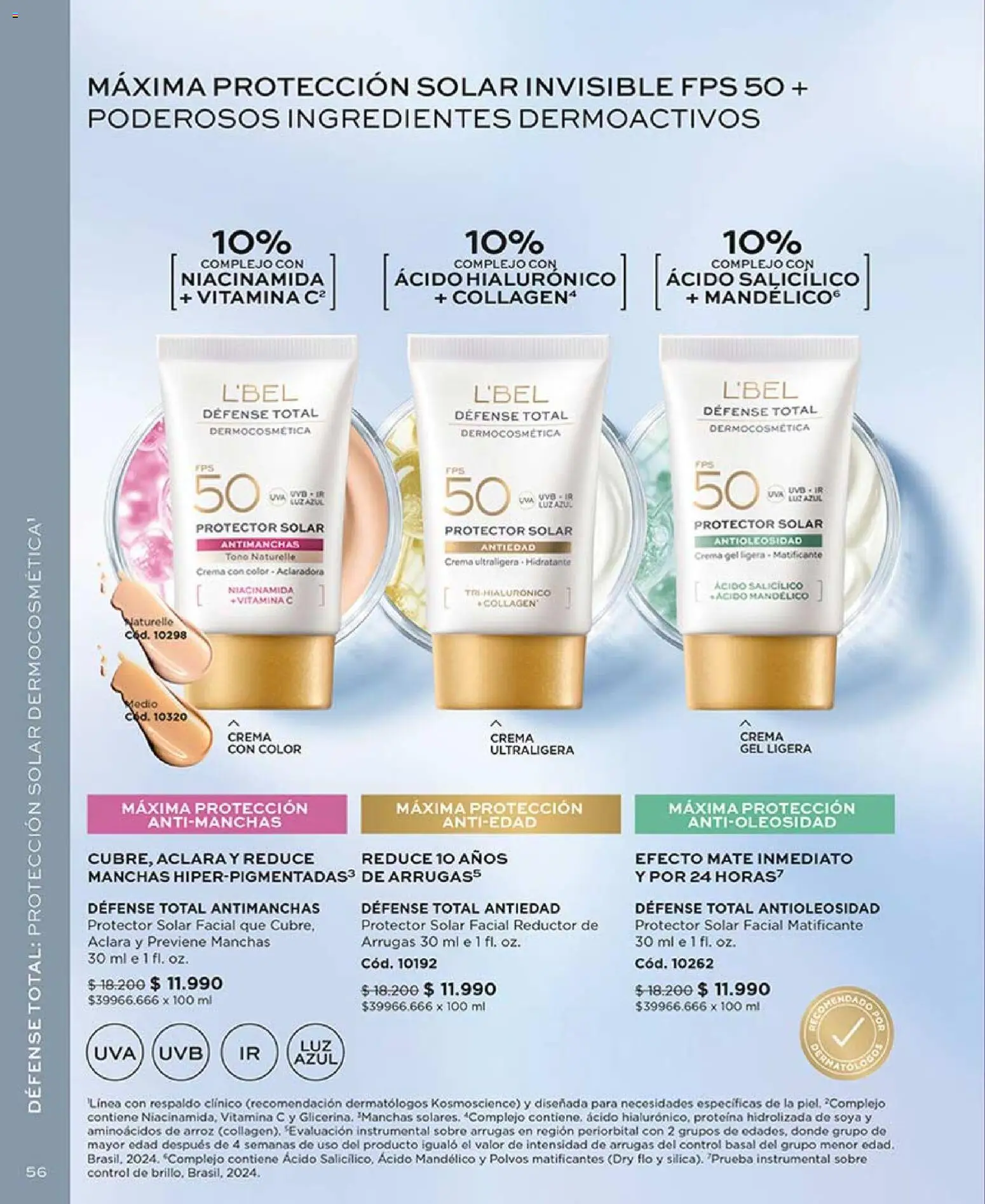 Catálogo L'Bel Campaña 6 │ válido desde el 31.03.2026 | Página: 60 | Productos: Mate, Protector solar, Sobre, Crema