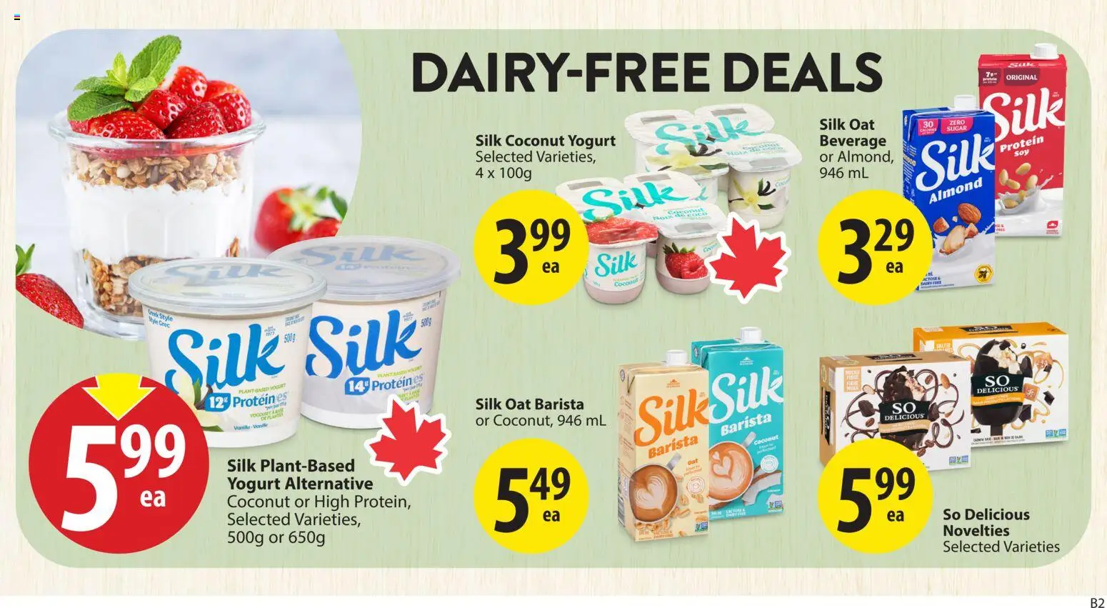 Save on foods flyer valid from 11.06.2026 | Page: 27 | Products: Yogurt