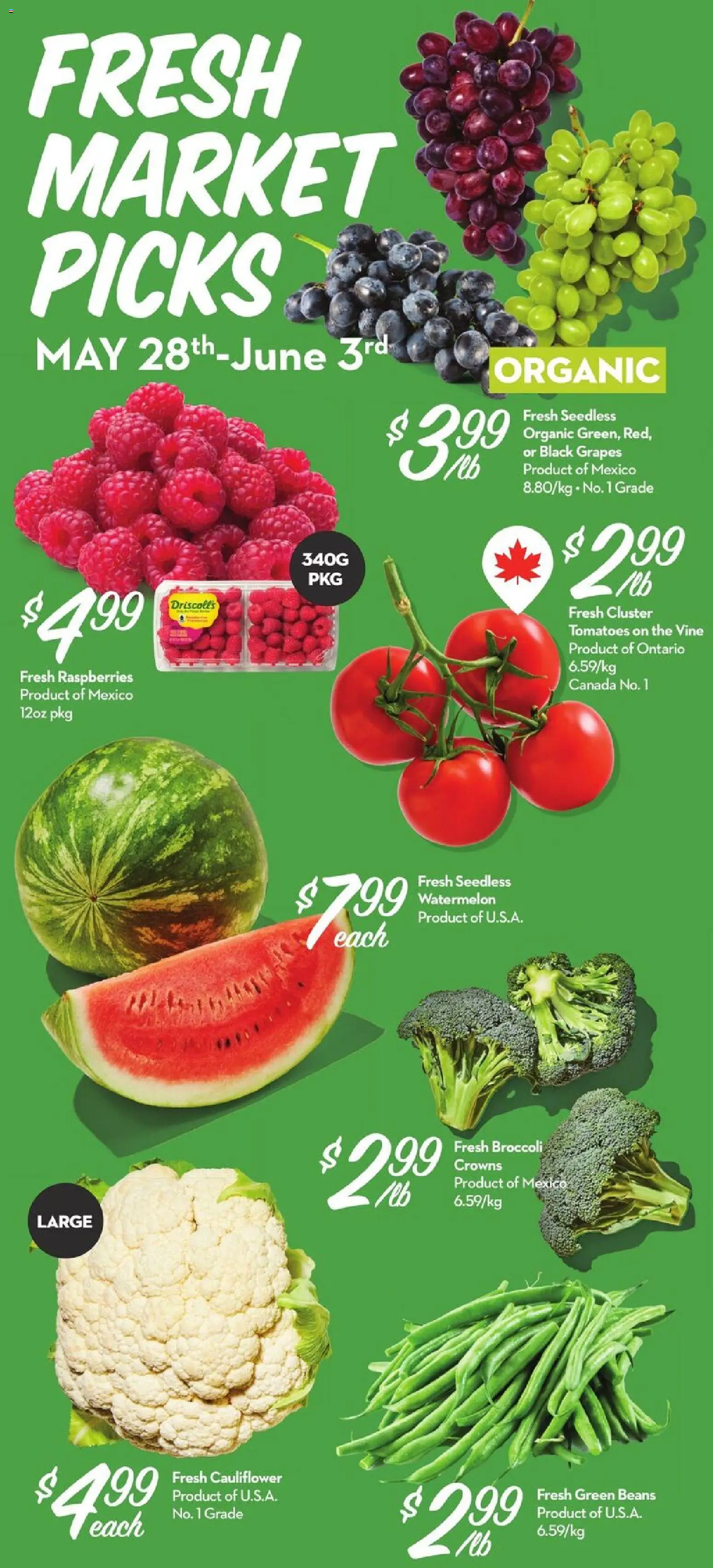 Longo's flyer valid from 28.05.2026 | Page: 2 | Products: Tomatoes