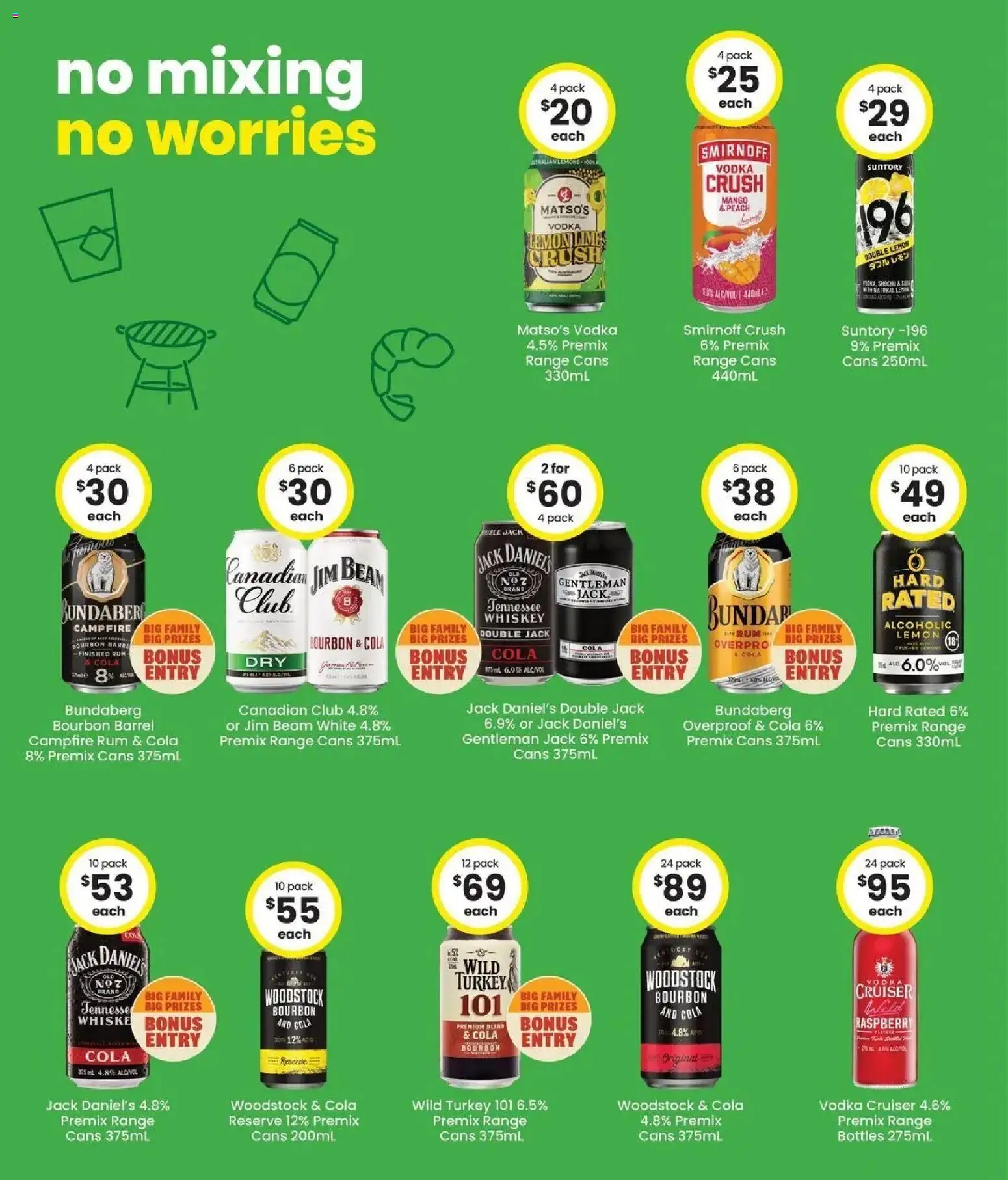 The Bottle-O catalogue - valid from 06/07/2026 | Page: 5 | Products: Bourbon, Whiskey, Rum, Peach