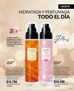 Vista previa Bagués - Catálogo válido desde el 04.05.2026 | Página: 51 | Productos: Body, Fragancia, Brillo, Glitter
