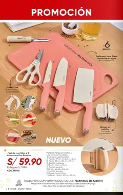 Vista previa de folleto Azzorti catálogo  - Campaña 15 de la Azzorti válido desde 20/09/2026 | Página: 4 | Productos: Cuchillos, Mango, Hoja