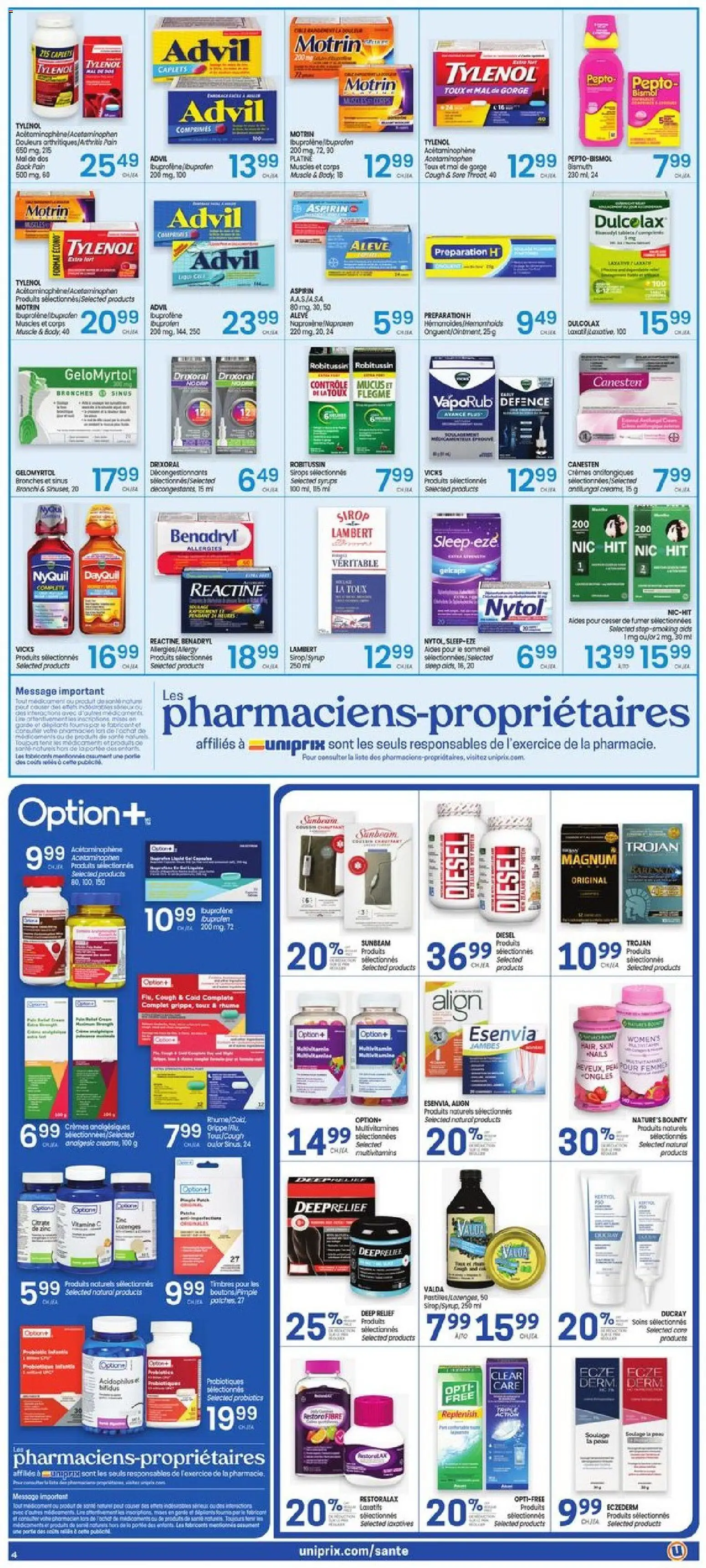 Uniprix flyer valid from Oct 29, 2026 | Page: 5