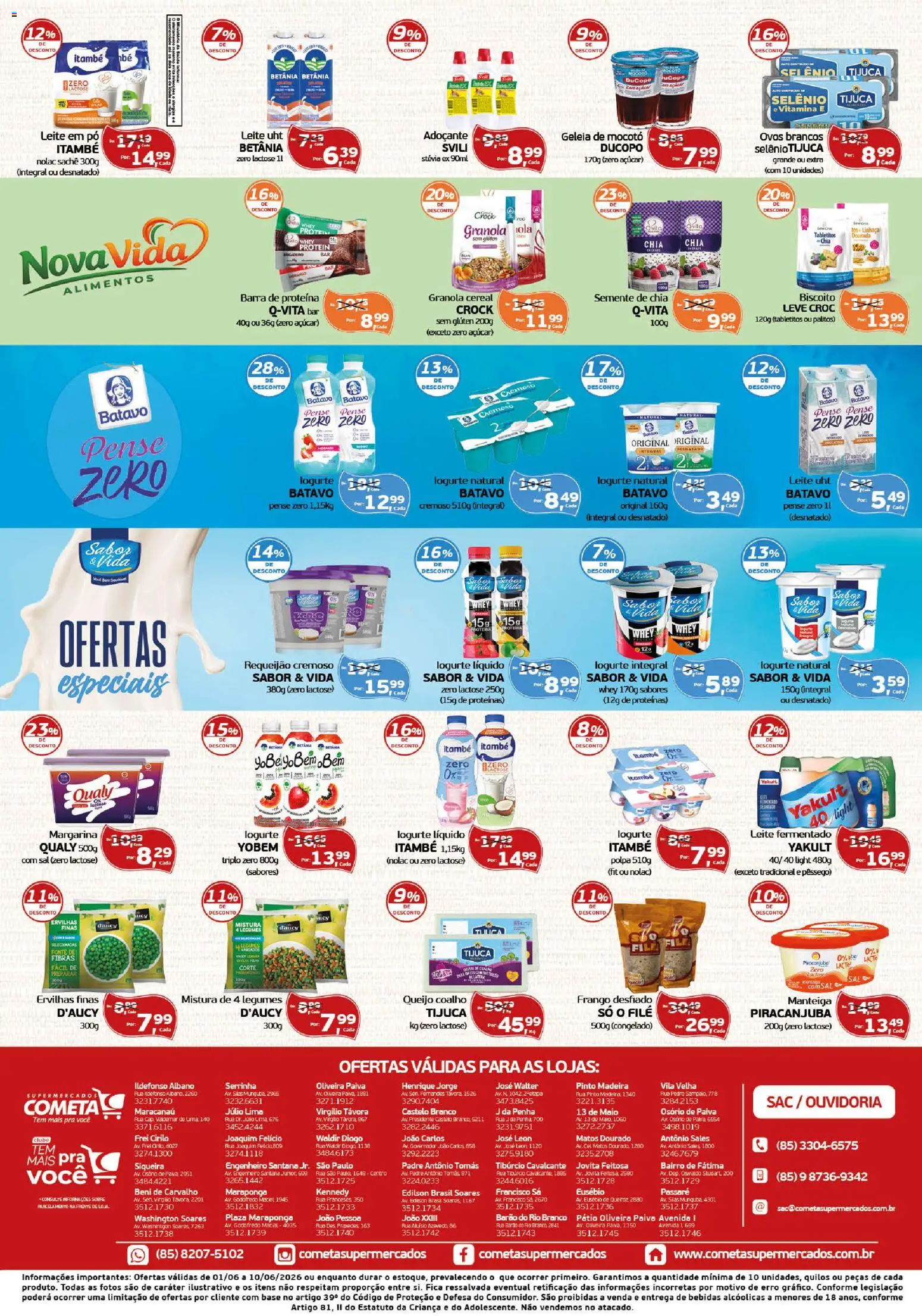 Cometa Supermercados Folheto - válido de 01.06.2026 | Página: 2