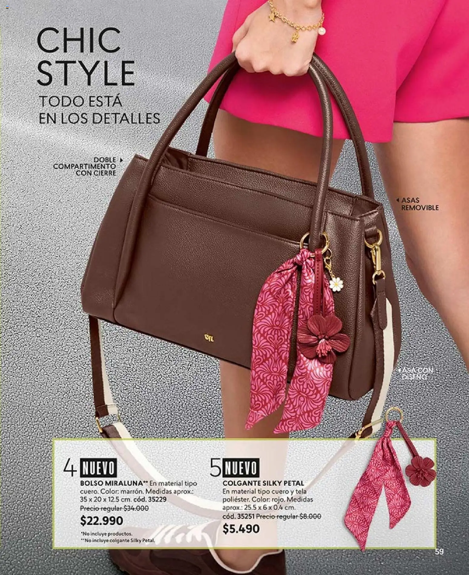 Catálogo CyZone Campaña 15 │ válido desde el 06.09.2026 | Página: 59 | Productos: Bolso