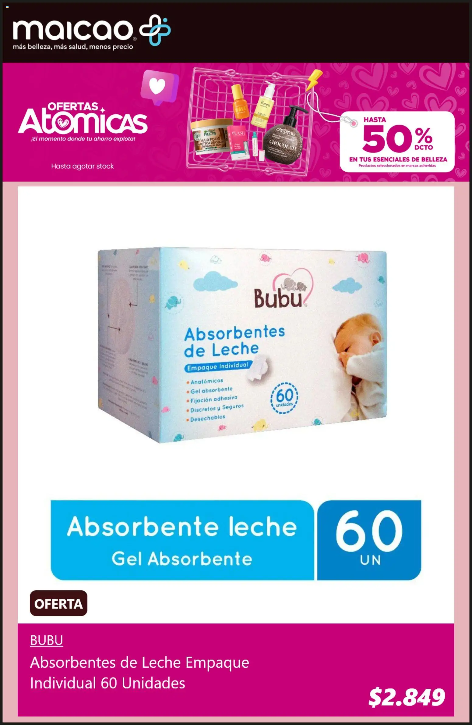 Maicao Ofertas │ válido desde el 05.08.2026 | Página: 6 | Productos: Manteca, Chocolate, Manteca de cacao, Individual